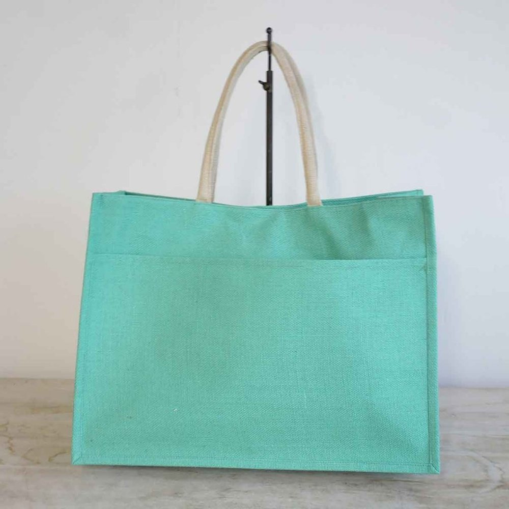 The Royal Standard Kelly Jute Pocket Tote